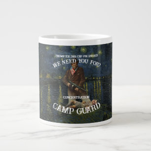 FW FV Melania Kidnapping Martian Alien LGBTQ 2028 Giant Coffee Mug