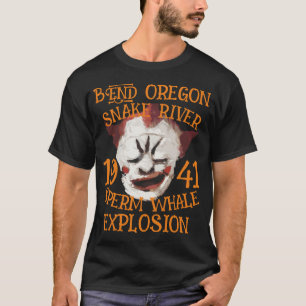 FW HG SL Sperm Whale Explosion BEND OREGON SNAKE T-Shirt