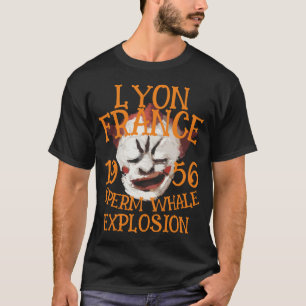 FW HG SL Sperm Whale Explosion LYON FRANCE T-Shirt