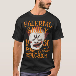 FW HG SL Sperm Whale Explosion PALERMO SICILY T-Shirt