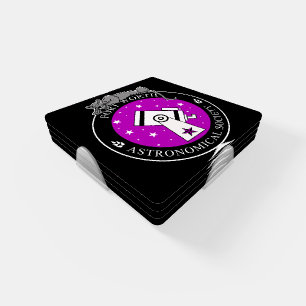 FWAS Acrylic Coaster Set - In Black