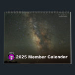 FWAS Large 2025 Member Calendar<br><div class="desc">The Fort Worth Astronomical Society presents the Official 2025 Member Calendar. Featuring stunning astrophotography by our members, this 12-month calendar will bring the wonders of the universe to your office or home. The calendar includes listings for Full and New Moons as well as the peak periods for Meteor Showers visible...</div>