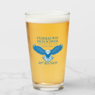 FWHS 50th Glass Tumbler