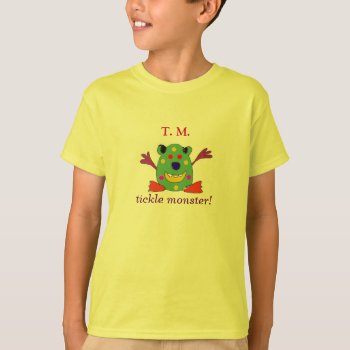 Fx- Tickle Monster! Shirt by patcallum at Zazzle