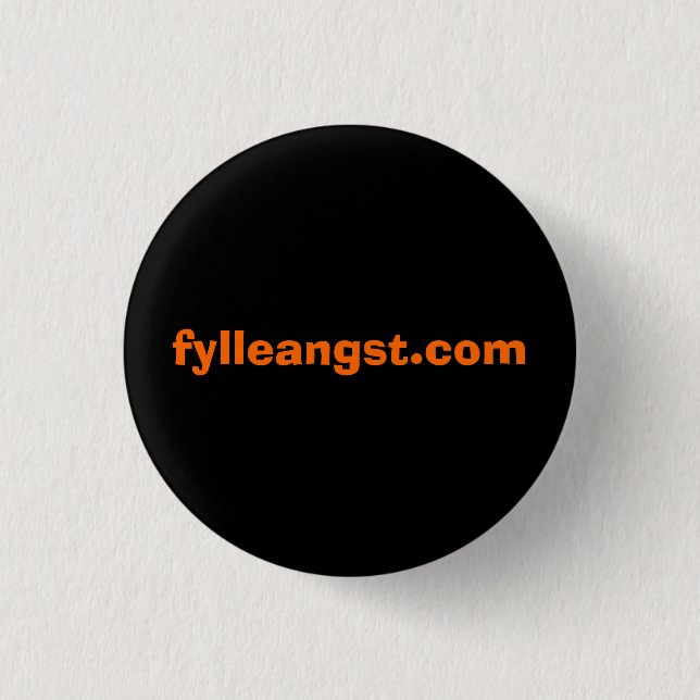 fylleangst.com button (Front)