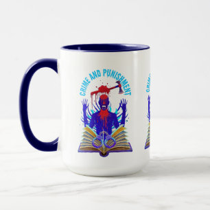 Fyodor Dostoevsky, Quote Crime and Punishment Mug