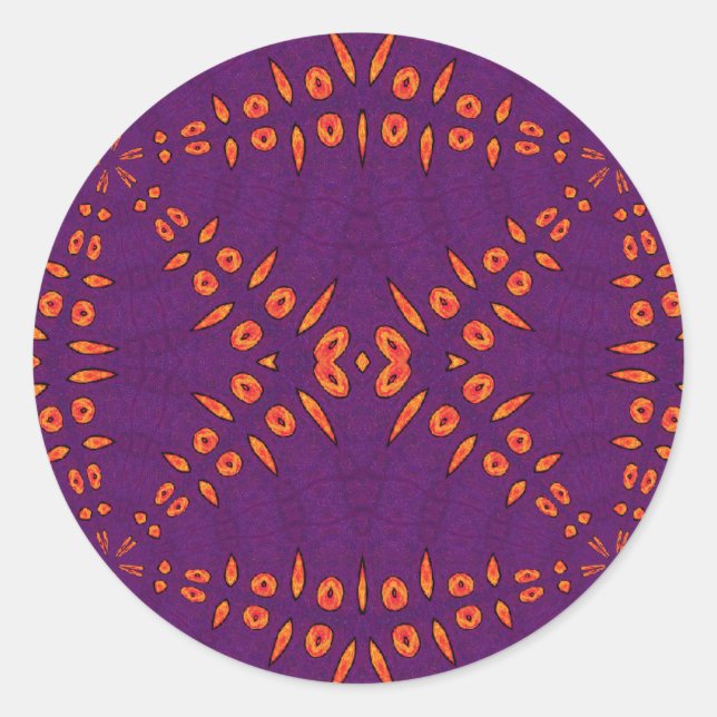 Fyre Trybe Round Sticker (Front)