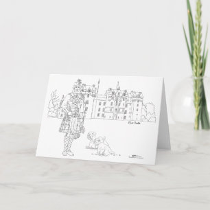 Fyvie Castle Scotland Card