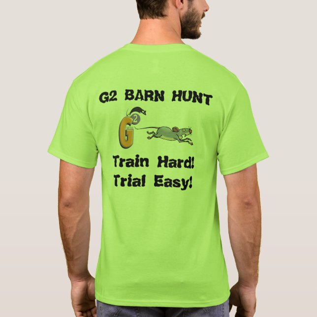 G2 BARN HUNT T-shirts (Back)