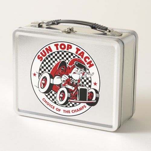G2 CarGuy Classic Tach Metal Lunchbox