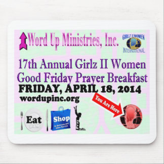 G2W 2014 Prayer Breakfast Mouse Pad