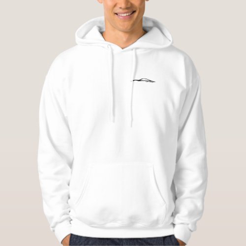 G37 Coupe Black Silhouette Logo Hoodie