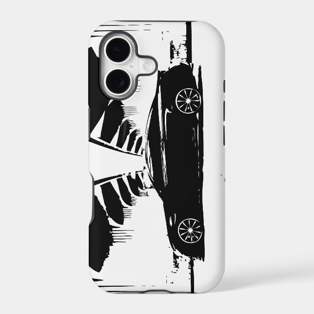 G37 Coupe Side Shot Iphone Case (Back)