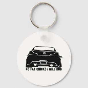 g37 no fat chicks, will rub key chain