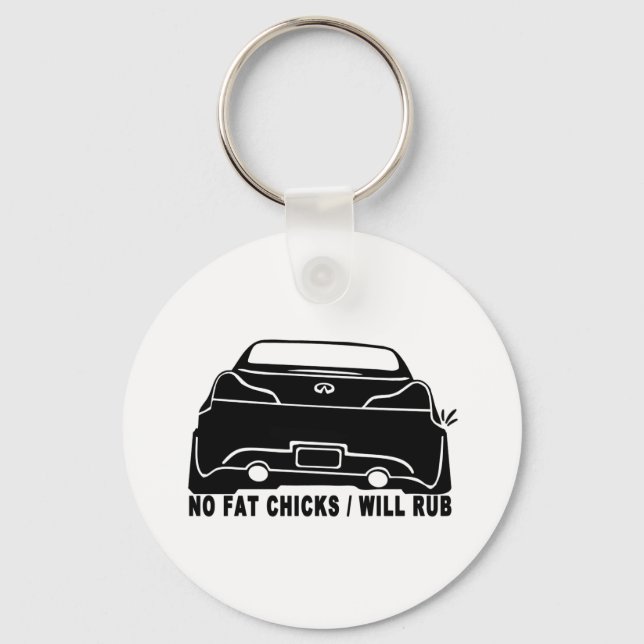 g37 no fat chicks, will rub key chain (Front)