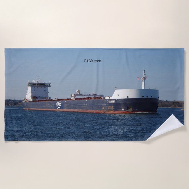 G3 Marquais beach towel (Front)