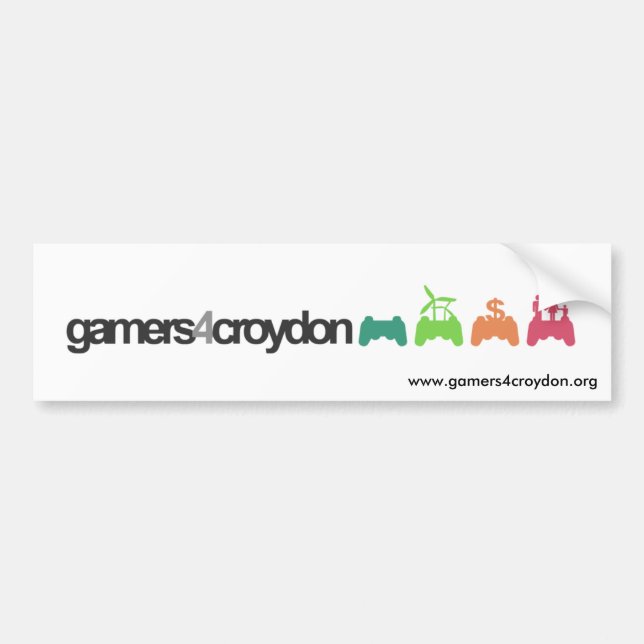 G4C Logo Bumper Sticker (Front)