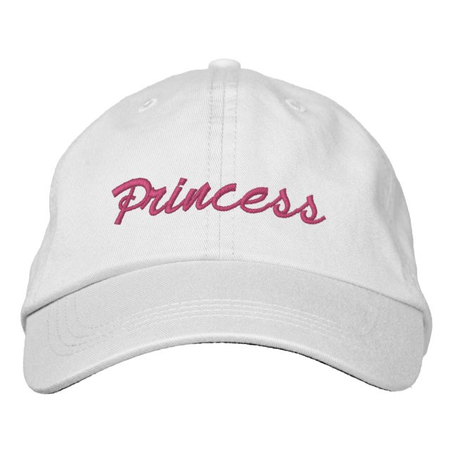 G6 Production Princess Embroidered Baseball Cap (Front)