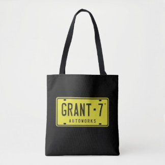 G7 Logo Black & Pink Tote Bag