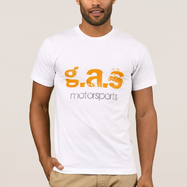 g.a.s, motorsports T-Shirt (Front)