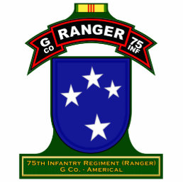 G Co, 75th Infantry Regiment - Ranger, Vietnam Statuette
