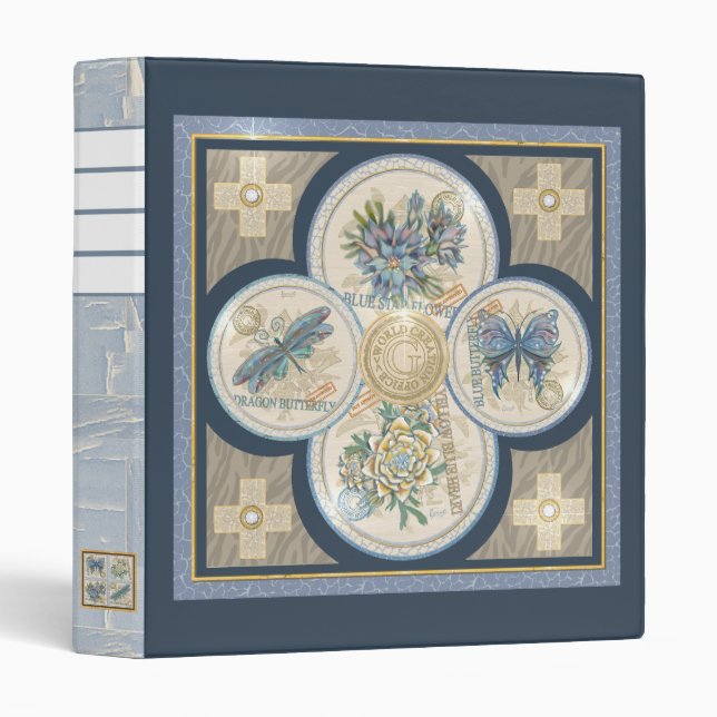 G Creation Office 3 Ring Binder (Front/Spine)