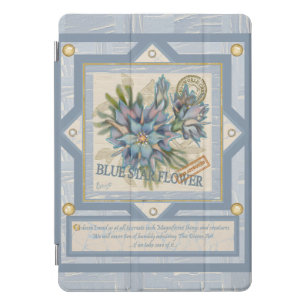 G Creation Office blue flower iPad Pro Cover