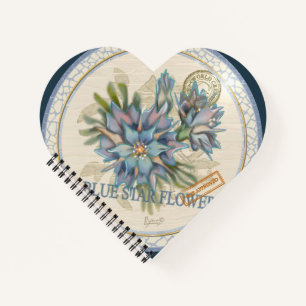 G Creation Office blue flower Notebook