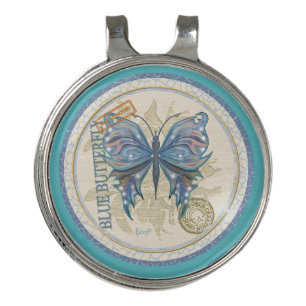 G Creation Office butterfly Golf Hat Clip