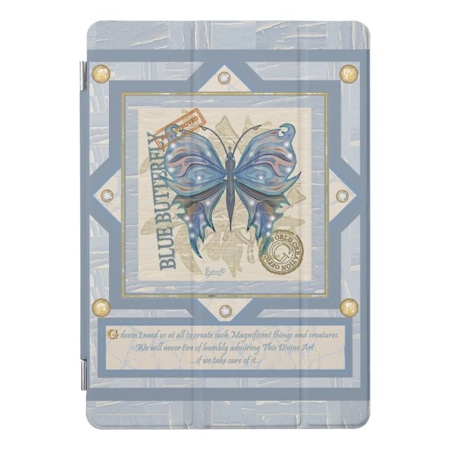 G Creation Office butterfly iPad Pro Cover (Front)