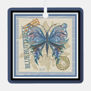 G Creation Office butterfly Metal Ornament