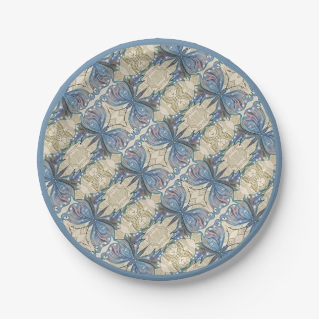 G Creation Office butterfly Paper Plates (Front)