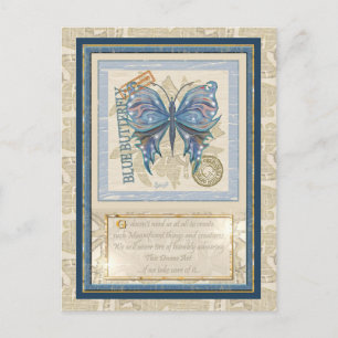 G Creation Office butterfly Postcard