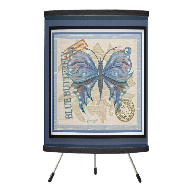 G Creation Office butterfly Tripod Lamp (Front)