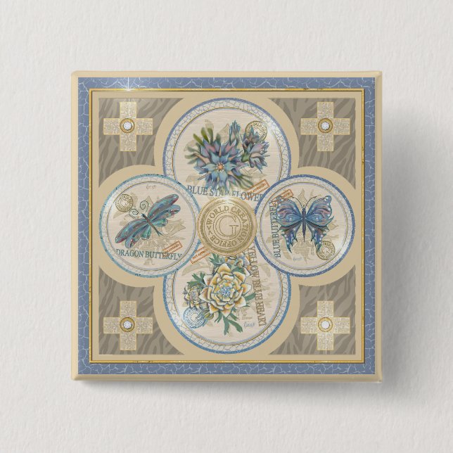 G Creation Office Button (Front)