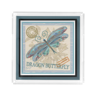 G creation Office dragonfly Acrylic Tray