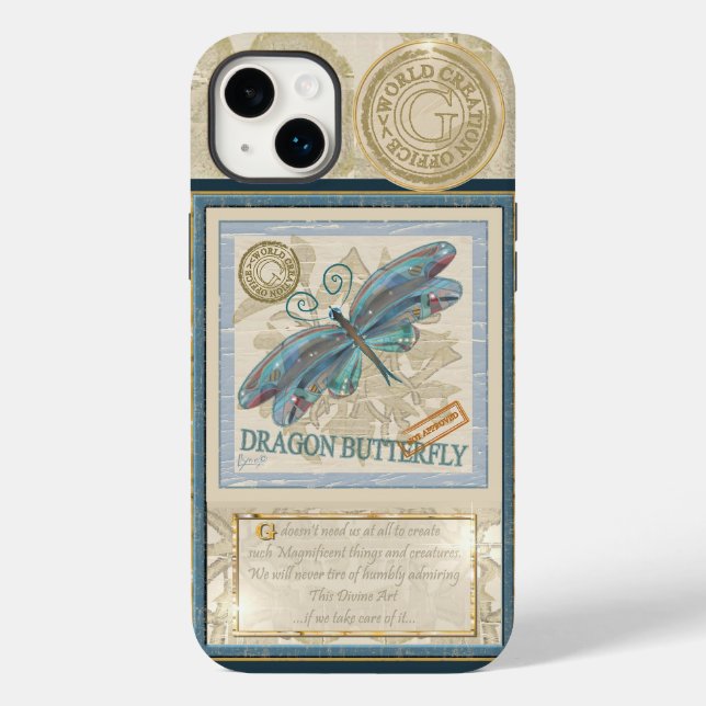 G Creation Office dragonfly Case-Mate iPhone Case (Back)