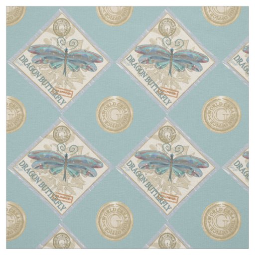 G Creation Office dragonfly Fabric