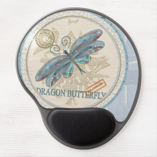 G Creation Office dragonfly Gel Mouse Pad (Front)