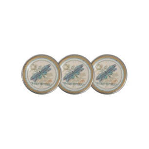 G Creation Office dragonfly Golf Ball Marker