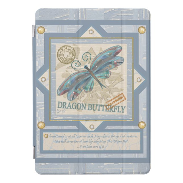G Creation Office dragonfly iPad Pro Cover (Front)
