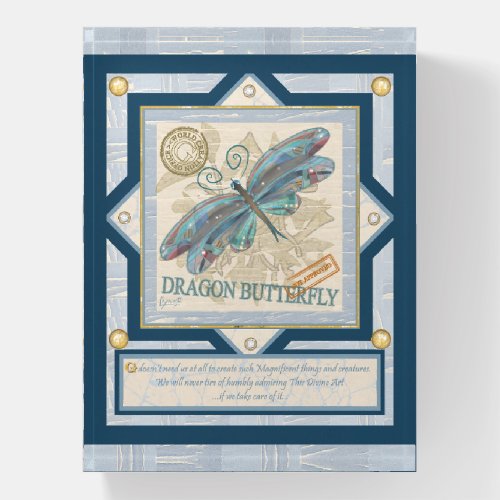 G Creation Office dragonfly Paperweight