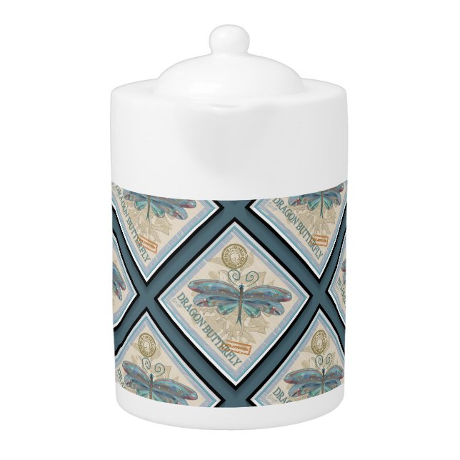 G Creation Office dragonfly Teapot (Front)