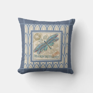 G Creation Office dragonfly Throw Pillow