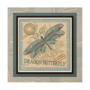 G Creation Office dragonfly Wood Wall Art