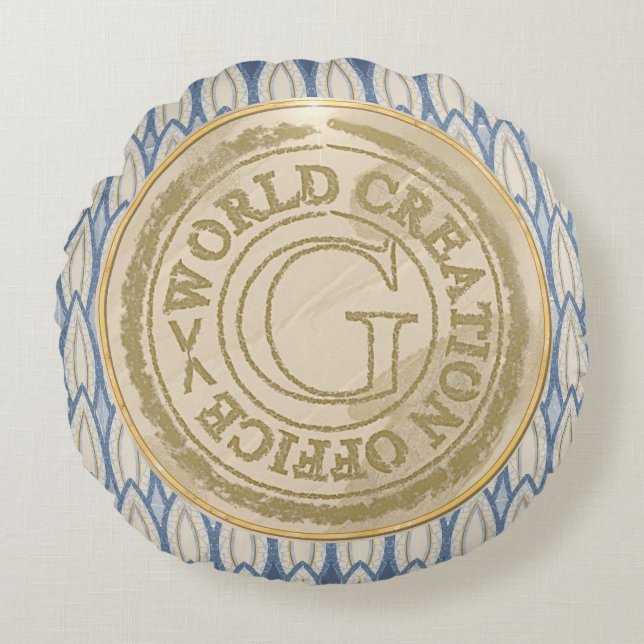 G Creation Office Round Pillow (Front)