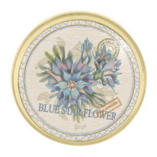 G Creation Office yellow flower Gold Finish Lapel Pin