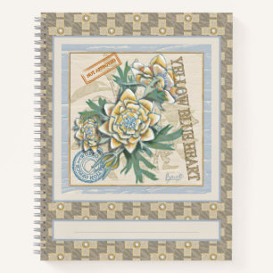 G Creation Office yellow flower Notebook