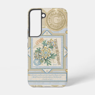 G Creation Office yellow flower Samsung Galaxy S22 Case