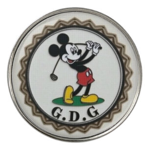 G.D.G Golf Club golf ball marker